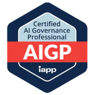 Artificial Intelligence Governance Professional credential artwork