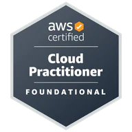 AWS Certified Cloud Practitioner credential artwork