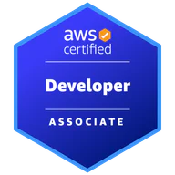 AWS Certified Developer – Associate credential artwork