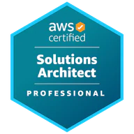 AWS Certified Solutions Architect – Professional credential artwork