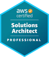 AWS Certified Solutions Architect – Professional credential artwork