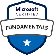 Microsoft Certified: Azure Fundamentals credential artwork