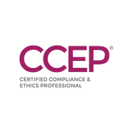 Certified Compliance & Ethics Professional credential artwork