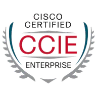 Cisco Certified Internetwork Expert Enterprise Infrastructure credential artwork