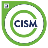 Certified Information Security Manager credential artwork