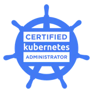 Certified Kubernetes Administrator credential artwork