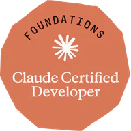 Claude Certified Developer – Foundations credential artwork