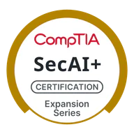CompTIA SecAI+ credential artwork