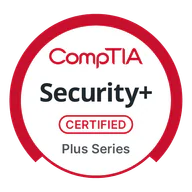 CompTIA Security+ credential artwork