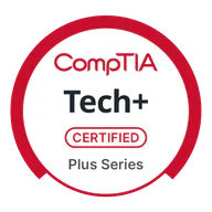 CompTIA Tech+ credential artwork