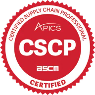 APICS Certified Supply Chain Professional credential artwork
