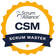 Certified ScrumMaster credential artwork