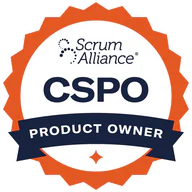 Certified Scrum Product Owner credential artwork