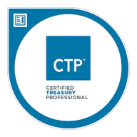 Certified Treasury Professional credential artwork