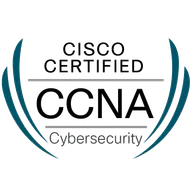CCNA Cybersecurity credential artwork