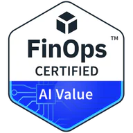 FinOps Certified: AI Value credential artwork