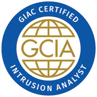 GIAC Certified Intrusion Analyst credential artwork