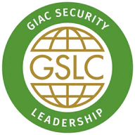 GIAC Security Leadership credential artwork