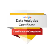 Google Data Analytics Professional Certificate credential artwork
