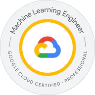 Google Cloud Professional Machine Learning Engineer credential artwork