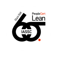 IASSC Certified Lean Six Sigma Black Belt credential artwork