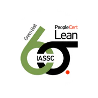 IASSC Certified Lean Six Sigma Green Belt credential artwork