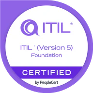 ITIL Foundation credential artwork