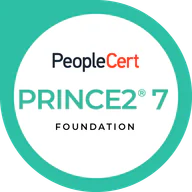 PRINCE2 Project Management Foundation credential artwork